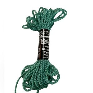 Needloft Plastic Canvas Yarn Mermaid Green